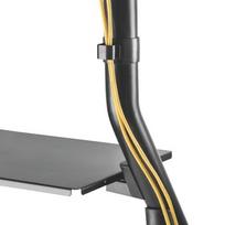 tv laikiklis su stovu - TECHLY Trolley Floor Support TV 60-105in - 6 nuotrauka