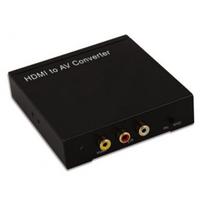 hdmi video audio - Techly HDMI į RCA Composite video + audio L/R - 2 nuotrauka