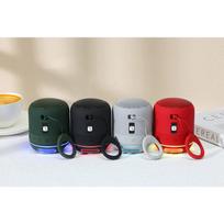 belaide bluetooth kolonele - Techly Wireless Portable Speaker Lights Grey (Pilka) - 8 nuotrauka