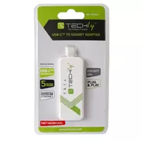 usb 3 0 gigabit ethernet adapter - Techly USB 3.1 Typ C RJ45 10/100/1000 Adapteris, baltas - 6 nuotrauka