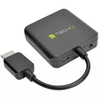 mini jack - Techly 026500 HDMI į 3.5 mm Audio Adapteris Juodas (Black) - 4 nuotrauka