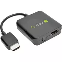 mini jack - Techly 026500 HDMI į 3.5 mm Audio Adapteris Juodas (Black) - 9 nuotrauka