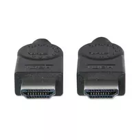 3m hdmi kabelis - Manhattan Cable HDMI to HDMI Black 3m - 2 nuotrauka