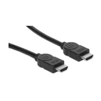 3m hdmi kabelis - Manhattan Cable HDMI to HDMI Black 3m - 3 nuotrauka