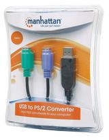 sas to usb - Manhattan Hi-Speed Adapter USB to PS/2 x 2 - 5 nuotrauka