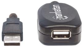 oro dozatoriai - Manhattan Cable USB / USB Black 15m - 4 nuotrauka