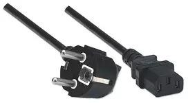 c13 power - Manhattan Power Cable PC to Schuko 1.8m - 4 nuotrauka