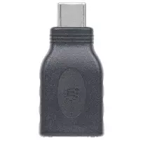 type c i usb a - Manhattan Adapter USB / USB Black - 2 nuotrauka