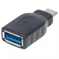 type c i usb a - Manhattan Adapter USB / USB Black - 5 nuotrauka