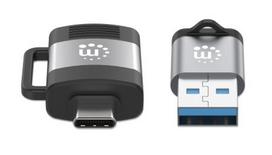 usb a to usb c usb 3.0 - MANHATTAN 2-Piece Set: TYPE-C to USB-A & USB-A to TYPE-C Adapters, 356329 - 5 nuotrauka