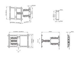 40 tv stovas - Multibrackets MB-6706 - 9 nuotrauka