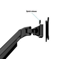 vieno monitoriaus laikiklis - Multibrackets Gas Lift Arm Single 15-32'' - 5 nuotrauka