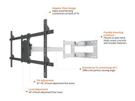40 tv stovas - Multibrackets MB-6874 - 12 nuotrauka
