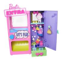 lele barbe pigu.lt - Lėlių namelio baldas Mattel Barbie Extra Surprise Fashion Closet HFG75 - 2 nuotrauka