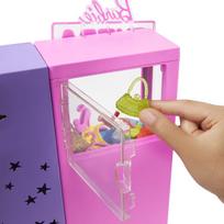 lele barbe pigu.lt - Lėlių namelio baldas Mattel Barbie Extra Surprise Fashion Closet HFG75 - 8 nuotrauka