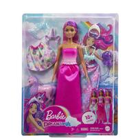 lele barbe pigu.lt - Mattel Barbė lėlė + undinė apranga HLC28/5 - 12 nuotrauka