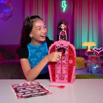 monster high rinkinys - Mattel Monster High Skulltimates Drakulaura, vidurnakčio sodo serija - 3 nuotrauka