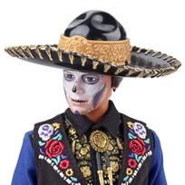 lele barbe pigu.lt - Mattel Lėlė Barbė Ken Dia De Muertos 2022 HBY10, 30 cm - 4 nuotrauka