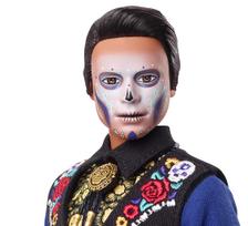 lele barbe pigu.lt - Mattel Lėlė Barbė Ken Dia De Muertos 2022 HBY10, 30 cm - 5 nuotrauka