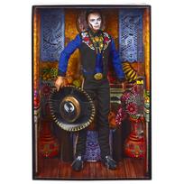 lele barbe pigu.lt - Mattel Lėlė Barbė Ken Dia De Muertos 2022 HBY10, 30 cm - 12 nuotrauka