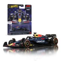 rb20 - HOT WHEELS Premium lenktyninis Raudonas Bull 2024 Max Verstappen automodeliukas, JBM12 - 4 nuotrauka