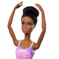 lele barbe pigu.lt - Mattel Lėlė Barbie Balerina Juoda (Black) HRG36, 29 cm - 3 nuotrauka