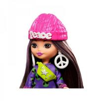 lele barbe pigu.lt - Mattel Barbie Extra Mini lėlė su priedais HLN46, 8.3 cm - 4 nuotrauka