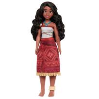 lele moana - Mattel Disney Princess Moana lėlė Vajana (JBT33), 28 cm, balta (White) - 10 nuotrauka