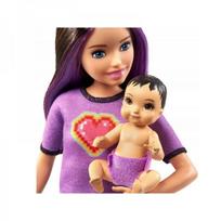 lele barbe pigu.lt - Mattel Barbie Skipper lėlė auklė su kūdikiu ir priedais GRP11 - 3 nuotrauka
