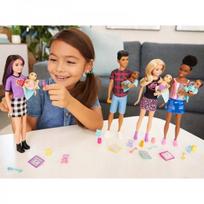 lele barbe pigu.lt - Mattel Barbie Skipper lėlė auklė su kūdikiu ir priedais GRP11 - 4 nuotrauka