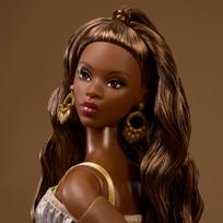 lele barbe pigu.lt - Mattel Barbie Signature Basics 09 (JJX28), 30 cm, Brown - 4 nuotrauka