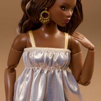 lele barbe pigu.lt - Mattel Barbie Signature Basics 09 (JJX28), 30 cm, Brown - 5 nuotrauka