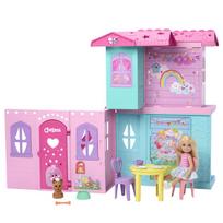 barbes namas su lele - Mattel Barbie Chelsea Pop-Up namelis su priedais, 12 cm, įvairių spalvų - 6 nuotrauka