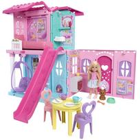 barbes namas su lele - Mattel Barbie Chelsea Pop-Up namelis su priedais, 12 cm, įvairių spalvų - 7 nuotrauka