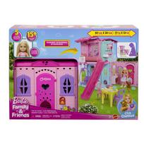 barbes namas su lele - Mattel Barbie Chelsea Pop-Up namelis su priedais, 12 cm, įvairių spalvų - 8 nuotrauka