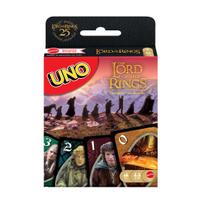 zaidimas ziedai - MATTEL Games UNO The Lord of The Rings kortų žaidimas, JMF13 - 7 nuotrauka