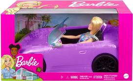 laleo - Mattel Barbie kabrioletas su lėle, violetinė (Purple), HBY29 - 6 nuotrauka