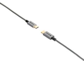 type c pakrovejas - Verbatim Cable USB to USB Grey 2m - 3 nuotrauka
