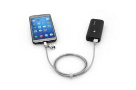 aliuminio kabeliai - Verbatim 48869 USB kabelis 1 m USB A Micro-USB B/Lightning Aliuminis, Pilka - 4 nuotrauka