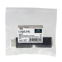 hdmi adapter 90 - Logilink Adapter HDMI to HDMI Black - 3 nuotrauka