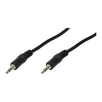 3.5 mm jack - LogiLink Cable 3.5 mm /3.5mm Black 5m - 2 nuotrauka