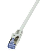 digitus cat 6a - Logilink Patch Cable CAT 6A 10G S/FTP PrimeLine 0.25m Grey - 2 nuotrauka