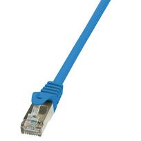 pvc tinklai - LogiLink Patchcord CAT 5e F/UTP 2m Blue - 2 nuotrauka