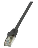 pvc tinklai - LogiLink CAT 5e F/UTP Cable Black 3m - 2 nuotrauka
