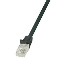 pvc tinklai - LogiLink Cable CAT 5e UTP 1.5m Black - 2 nuotrauka