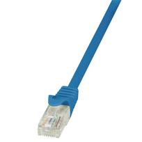 pvc tinklai - LogiLink Patchcord CAT 5e UTP 1m Blue - 2 nuotrauka
