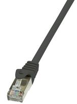 pvc tinklai - LogiLink CAT 6 U/UTP Cable Black 10m - 2 nuotrauka