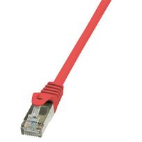 pvc tinklai - LogiLink CAT 5e F/UTP Cable Red 7.5m - 2 nuotrauka