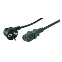 cee laidas - Kabelis Logilink Power cable, juoda, 3 m - 2 nuotrauka