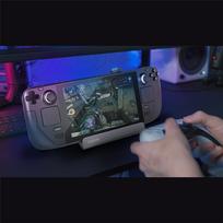 usb c hdmi - LogiLink USB 3.2 Gen1 docking station and holder, 6 port, USB-C PD, aluminum, sidabrinis - 9 nuotrauka